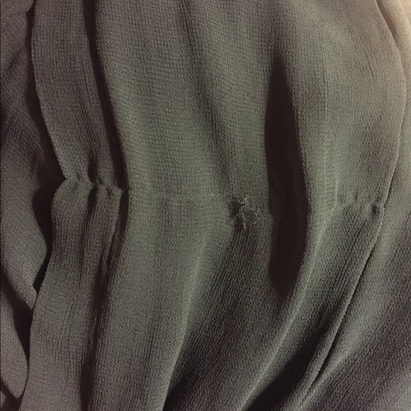 Free People Teal Sheer Floral Maxi Top - Picture 7 of 8